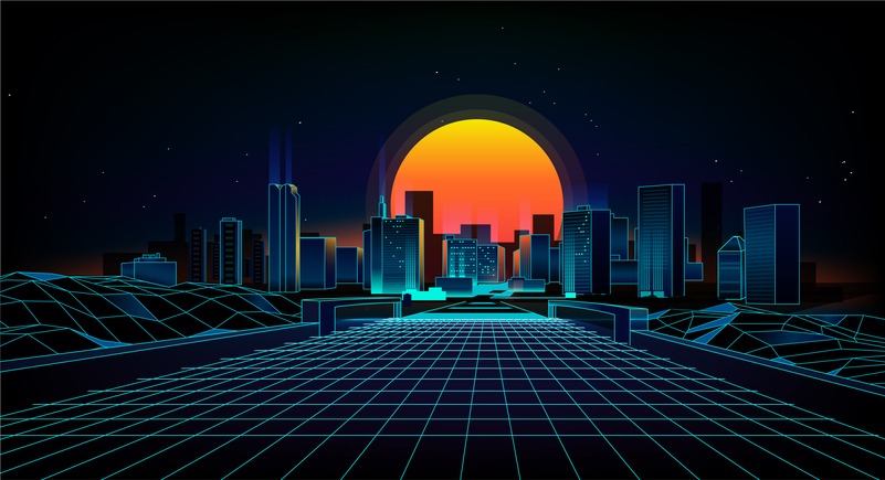 landscape 1980s style | Edexec