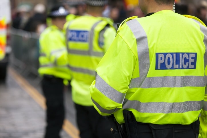 British police crowd control | Edexec