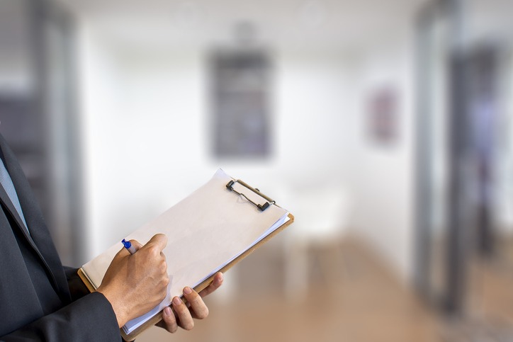 man business inspection Notepad with pencil on wood board background.using wallpaper for education, business photo.Take note of the product for book with paper and concept, object or copy space.