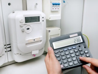Electric meter, rising electricity prices