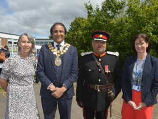 Local Mayor and Lord Lieutenant visit Dewsbury primary school for Jubilee Celebrations