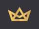 Geometric Vintage Creative Crown abstract Logo design vector template. Vintage Crown Logo Royal King Queen concept symbol Logotype concept icon.