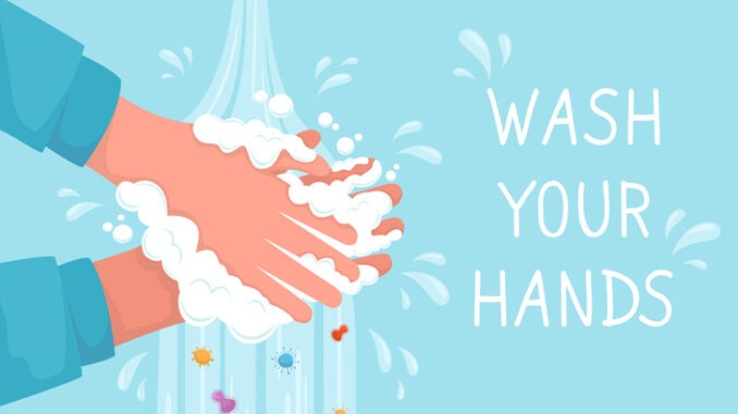 washing hands, hygiene, children, sbm, education