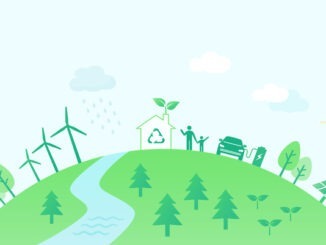 renewable resources icons, save the planet, ecology infographic design