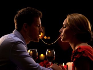 Fun friday news: German restaurant's pasta kissing record