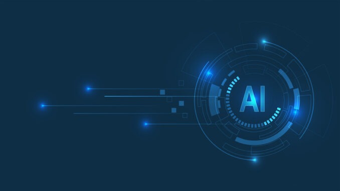 AI Artificial Intelligence and Machine Learning Concept