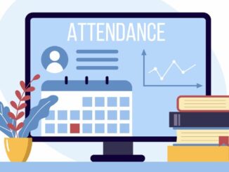 Staff attendance calendar / chart
