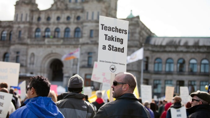 Teachers Taking a Stand