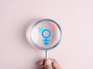 Different and transgender concept. third gender and sex, many gender, world national more gender. Symbol of transgender.