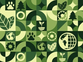 International Day for Biological Diversity. May 22. Seamless geometric pattern. Template for background, banner, card, poster. Vector EPS10 illustration.
