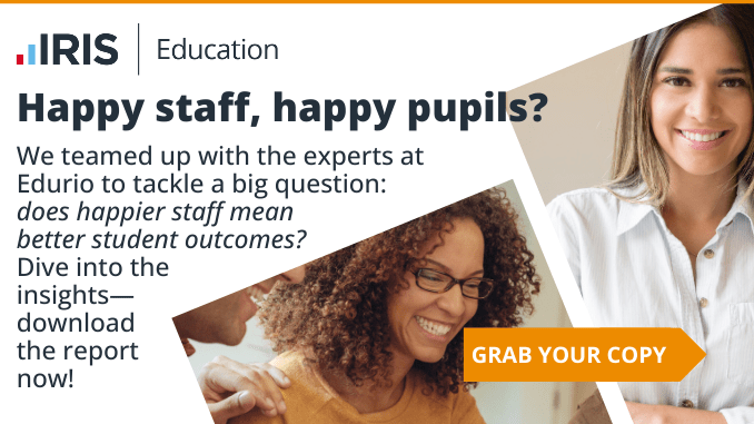 IRIS and Edurio Help Your Staff and Pupils Thrive