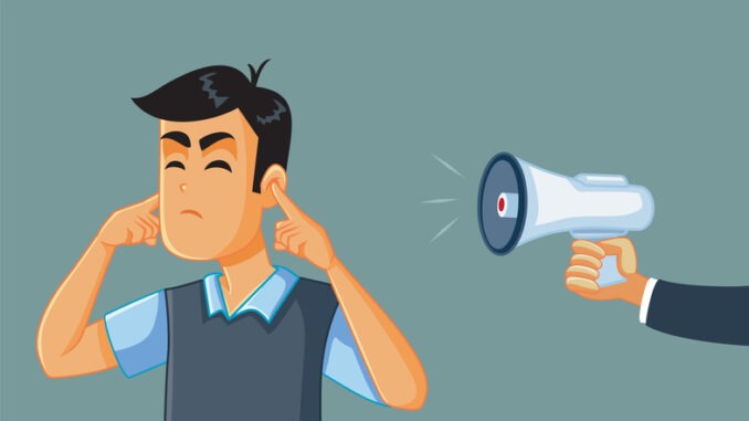 Unhappy guy suffering from occupational stress