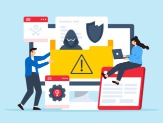 two people handling data breach incident crisis management and recovering from attacks