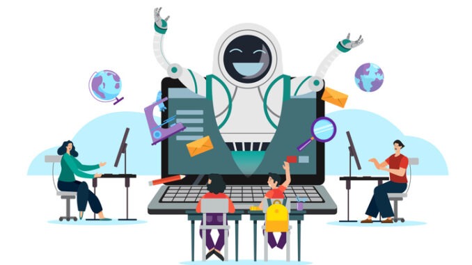 Using robots in online teaching.