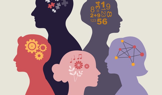 People with different mindsets or psychological features.